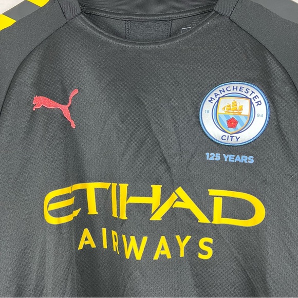 Manchester City Puma Kun Aguero Jersey Small - Picture 3 of 10